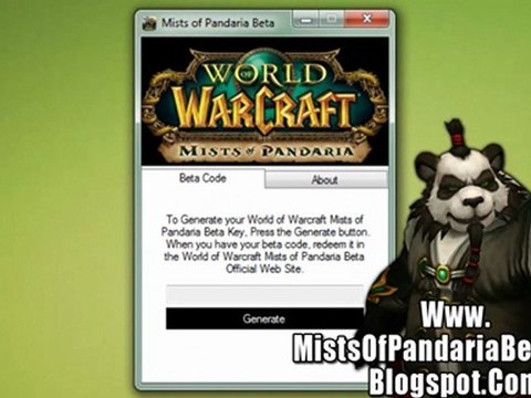 How to Get World of Warcraft Mists of Pandaria Beta Codes For Free! - Tutorial