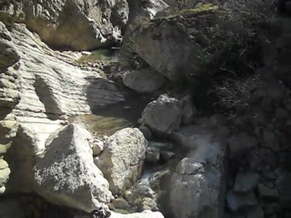 torrent du Clovion au pas de l' escale