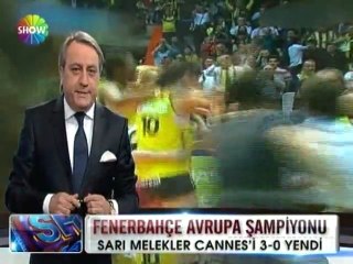 Fenerbahçe Kadın Voleybol takımı Avrupa şampiyonu - 25 mart 2012