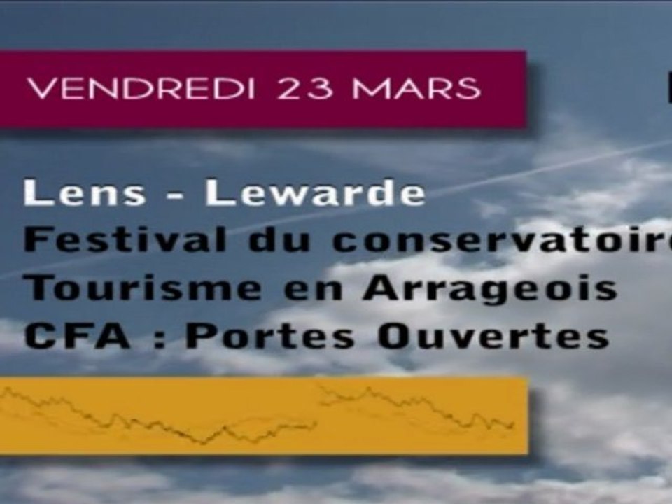 Journal du Vendredi 23 mars Télé Gohelle