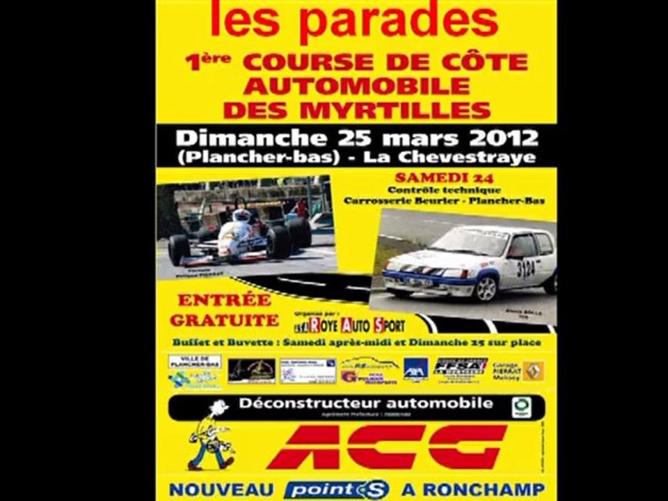 1er course de cote des myrtilles les parades