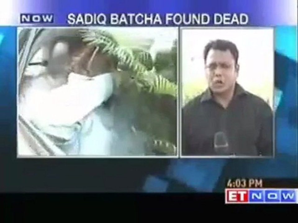 Sadiq Batcha - A Raja's close aide dead