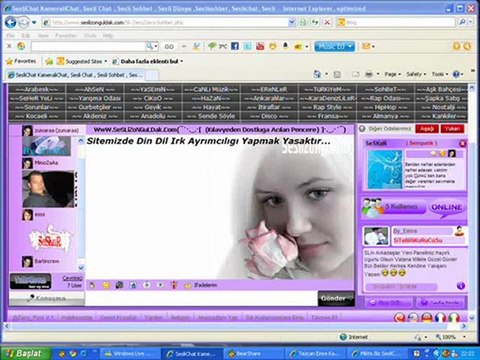 EMRAH AGLA GÖZBEBEGİM SESLİZONGULDAK.COM SESLİ CHAT SİTESİ