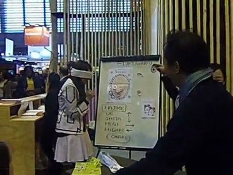 Apprendre le japonais tout en s'amusant au salon du livre 2012
