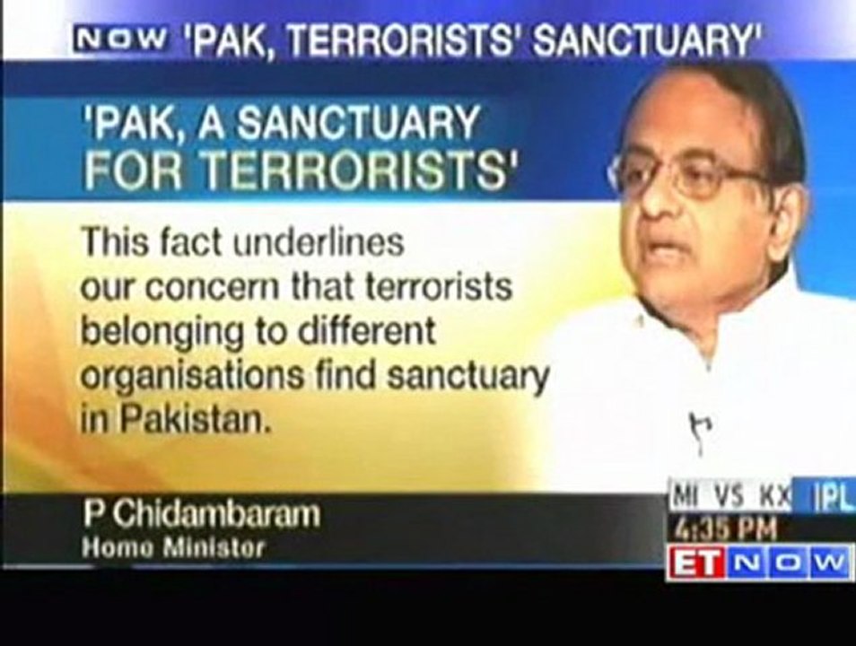 On Osama Bin Laden death - Pakistan terrorists sanctuary - P Chidambaram
