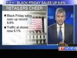 Retailers cheer Black Fridays sales up 6.6%