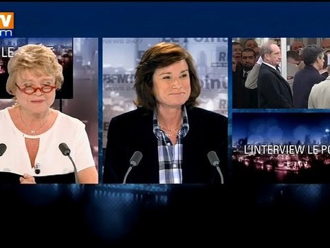 BFMTV 2012 : l’interview d’Eva Joly par Olivier Mazerolle