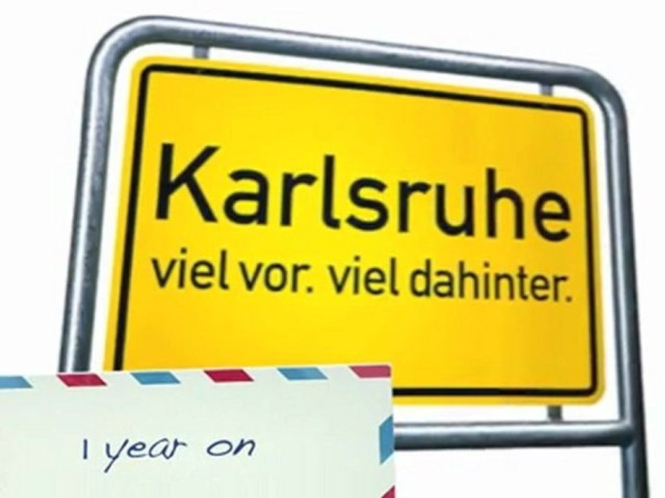1 year in Karlsruhe