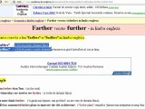 farther vs. further in engleza