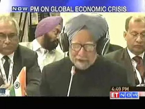 Manmohan Singh expresses concern over global crisis