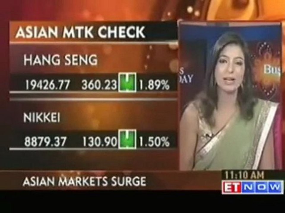 Asian markets higher euro surges on EU deal