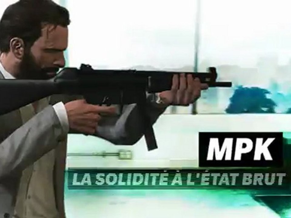 Max Payne 3 - Les mitraillettes