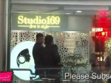Studio 169 Launch By Hot Babes Yana Gupta & Veena Malik At Moment Mall Delhi