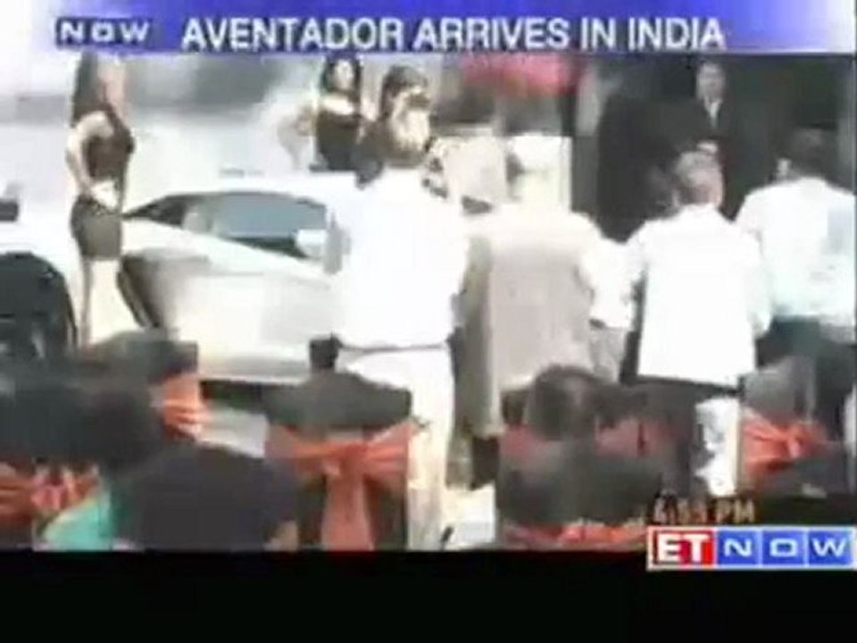 Lamborghini Aventador launched in India at Rs 3.7crore
