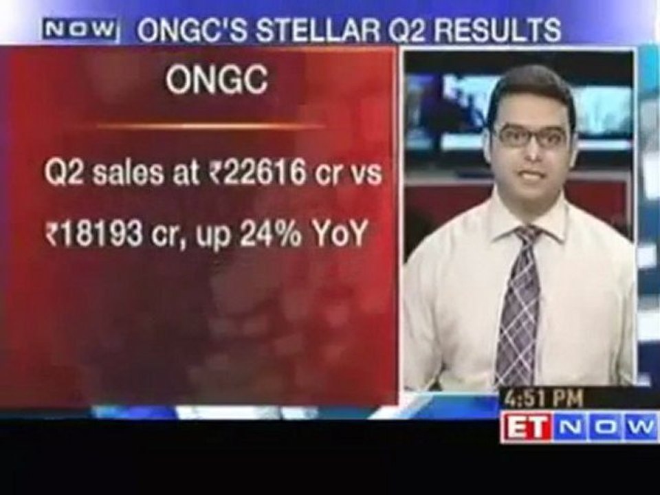 ONGC Q2 above estimates PAT up by 60 YoY