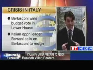 Italian PM wins budget vote without absolute majority