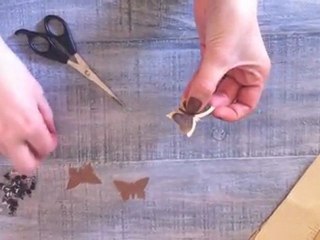 Réaliser des Papillons en papier