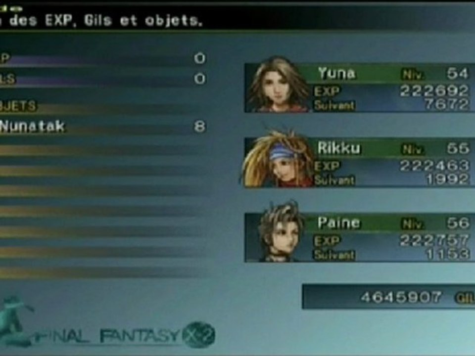 Final Fantasy X-2 [19] Les touristes en danger qui font leur difficile