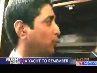 First cruise Luxury yacht Princess 54