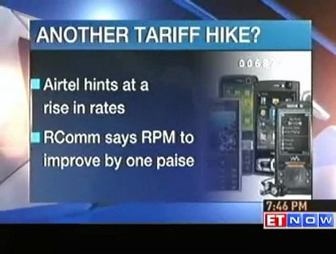 Telecom companies hint at another tariff hike