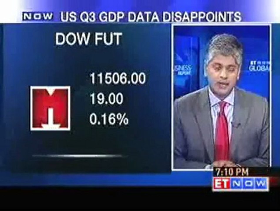 US Q3 GDP data disappoints Economy grew 2%