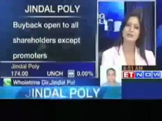Buyback open to all share holders Jindal Poly