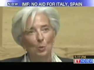 No aid for Italy Spain says International Monetary Fund