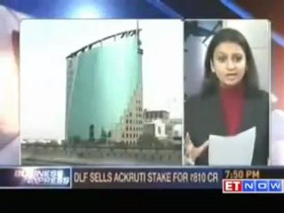 DLF sells Ackruti stake for Rs 810 crore