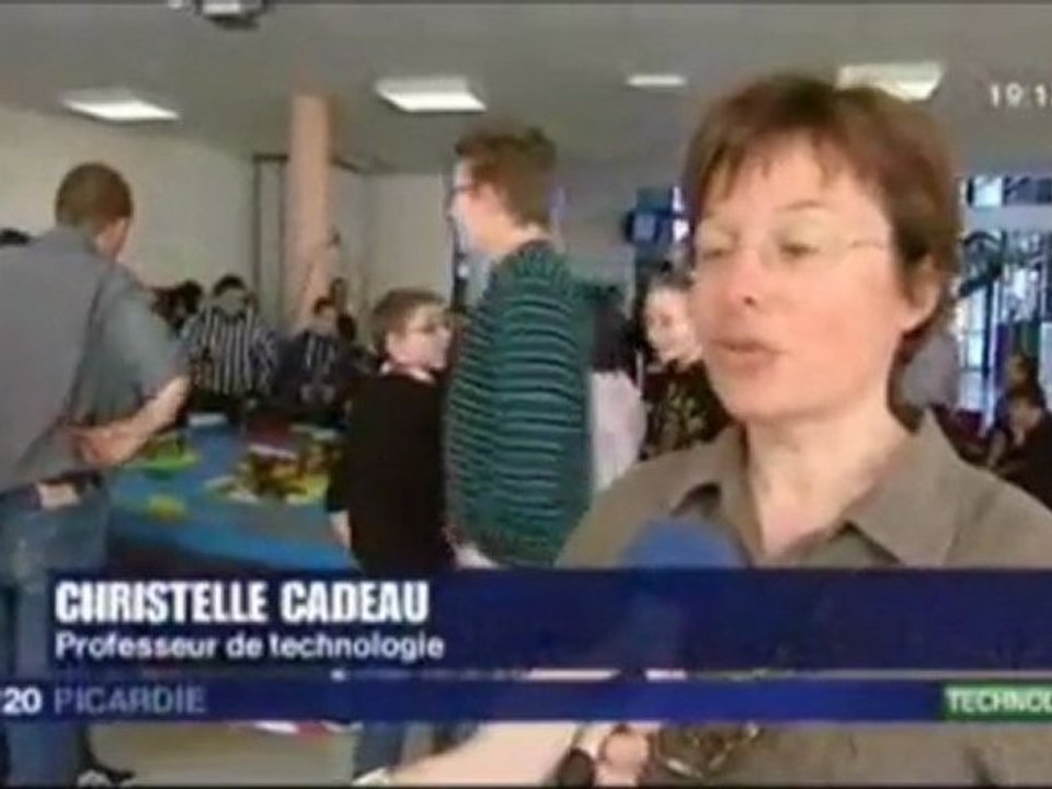 Trophées de robotique - Planète Sciences - France3