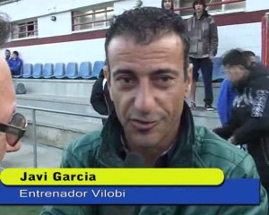 Javi Garcia, entrenador Vilobi. 18/03/2012