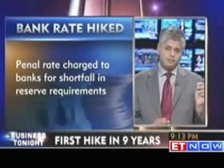 RBI hikes bank rates to 9.5% with immediate effect