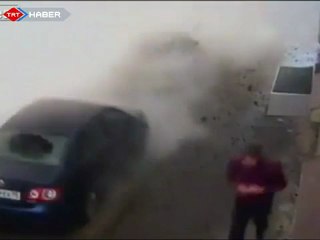 Kanalizasyon Bomba Gibi Böyle Patladı