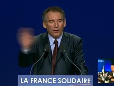 la sécurité doit devenir proche au lieu d'être lointaine - François Bayrou - Discours du Zenith de Paris - Extrait