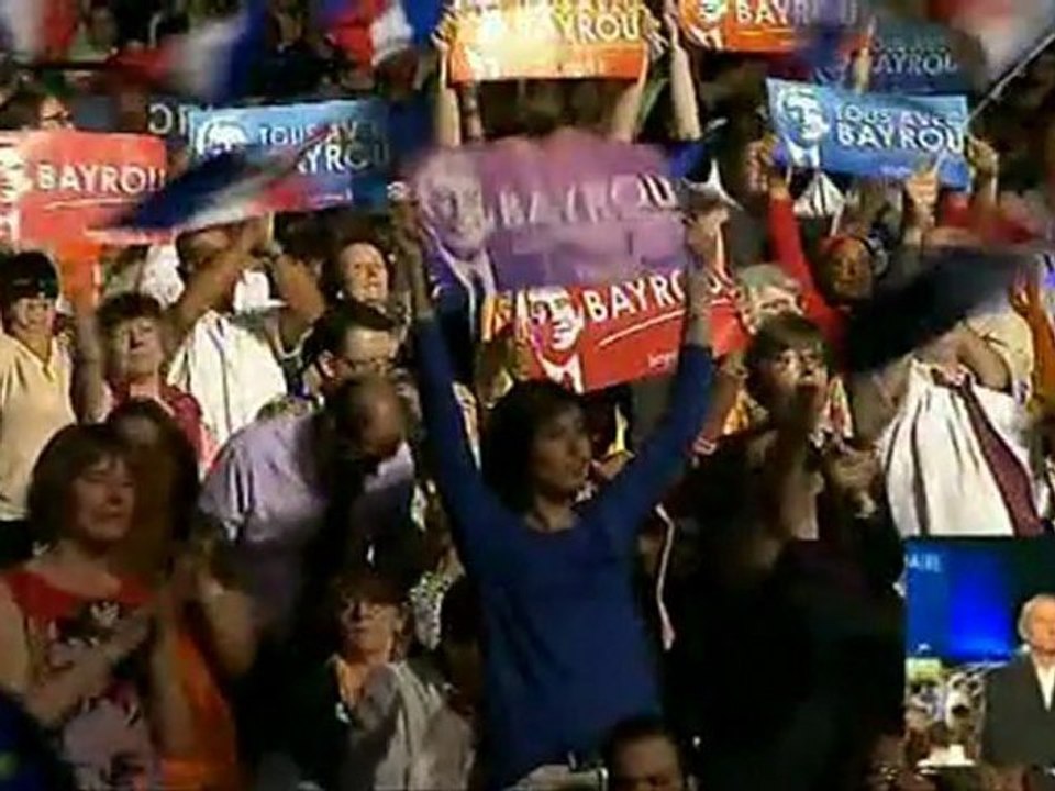La France solidaire - François Bayrou - Discours du Zenith de Paris - Extrait