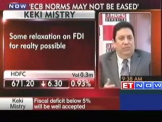 Keki Mistry - Decision on FDI in insurance unlikely in budget