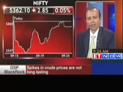 DSP BlackRock : Volatile crude prices to affect markets