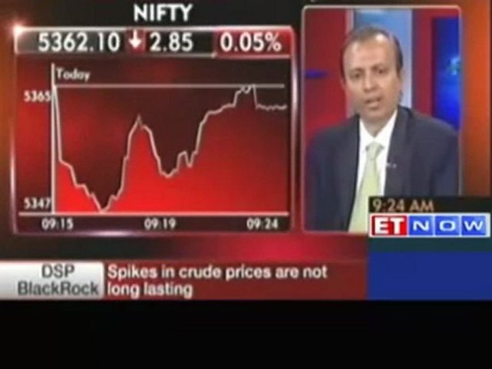 DSP BlackRock : Volatile crude prices to affect markets