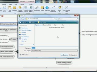 MindView 4 - Record and Insert Sound