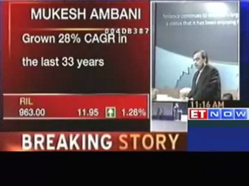 Reliance to be debt free in FY12 - Mukesh Ambani in RIL AGM