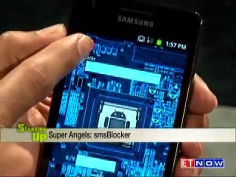 Starting Up - Super Angels - smsBlocker