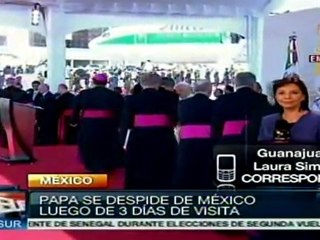 México: Papa pidió no dejarse amedrentar por fuerzas del mal
