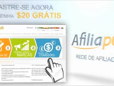 Ganhe mais dinheiro com Afiliapub : Programa de afiliados jogos online.