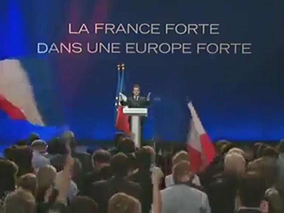 Nicolas Sarkozy Aidez moi à construire cette France sur la voie d'un Nouvel Ordre Mondial