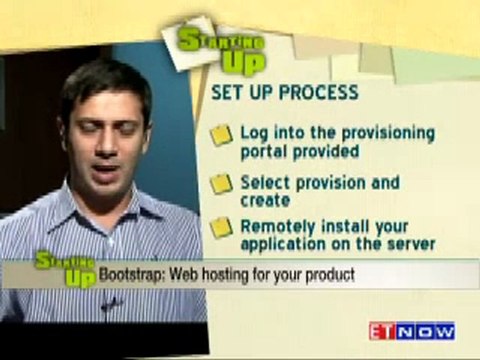 Starting Up - Bootstrap - Web hosting for your product