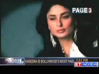 Kareena is Bollywoods most paid actor