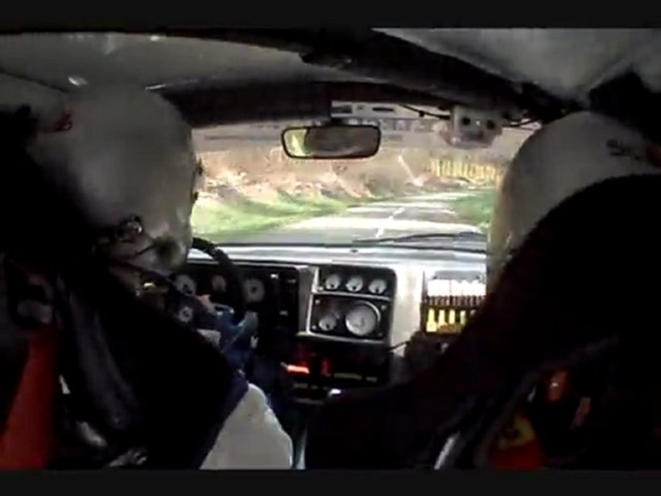 Embarquée rallye de Lillebonne es3 Thierry Bannier