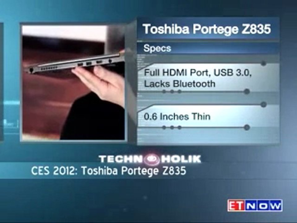 Toshiba Portege Z835 Ultrabook Review - Technoholik