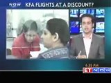 Kingfisher Airlines offers 40-50 discount on fares