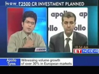 Apollo Tyres to invest Rs 2500 crore in new units