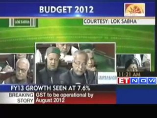 Pranab Mukerjee : Rs 30 000 cr disinvestment target next year